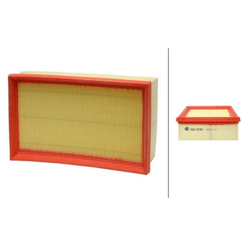 Luftfilter Hella 8ZA 366 130-361 f&uuml;r Opel General Motors Chevrolet (sgm)