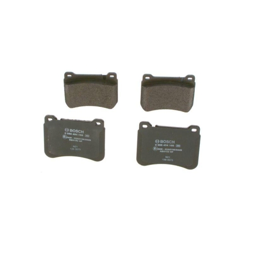 Bremsbelagsatz Scheibenbremse Bosch 0986494166 f&uuml;r Mercedes Benz Mercedes Benz