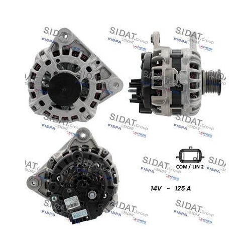 Generator Sidat A12BH0299 f&uuml;r Mercedes Benz Mercedes Benz Nissan Renault