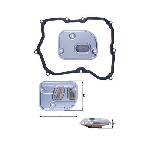 Hydraulikfilter Automatikgetriebe Mahle HX 236D f&uuml;r Audi VW Cupra