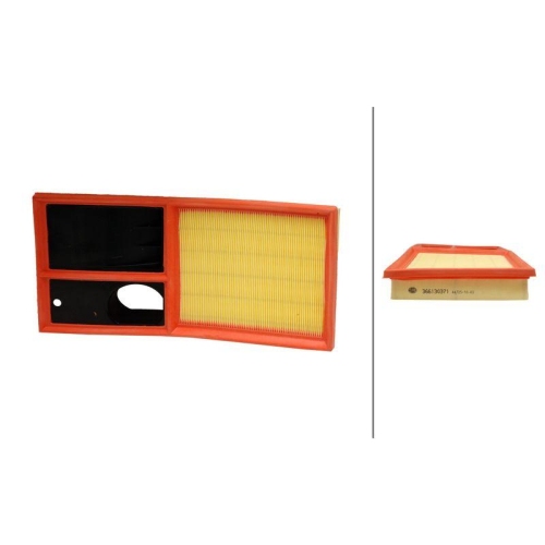 Luftfilter Hella 8ZA 366 130-371 f&uuml;r VW Vag Vw (faw) Vw (svw)