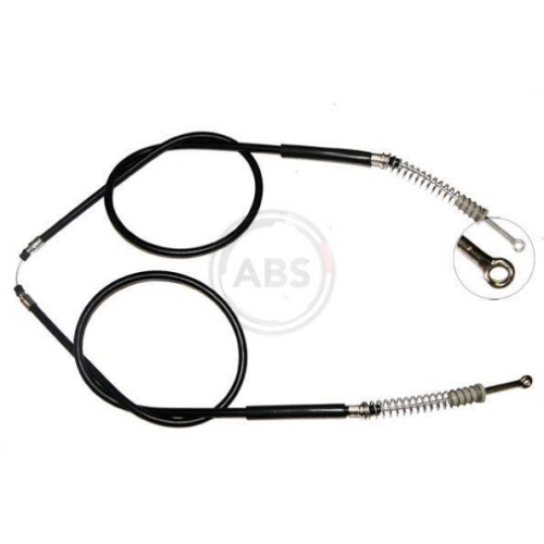 Seilzug Feststellbremse A.b.s. K10295 für Fiat Lancia Autobianchi Hinten