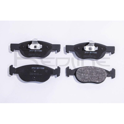 Bremsbelagsatz Scheibenbremse Red-line 27FT017 f&uuml;r Fiat Lancia Vorderachse