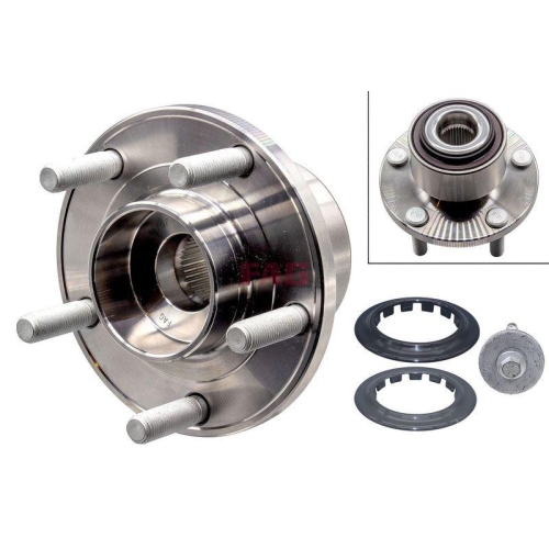 Radlagersatz Schaeffler Fag 713 6604 40 f&uuml;r Volvo Vorderachse