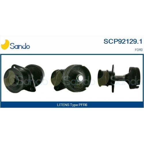 Riemenscheibe Generator Sando SCP92129.1 f&uuml;r Ford Ika