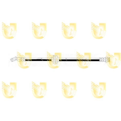 Bremsschlauch Unigom 372744 f&uuml;r Fiat Lancia Vorne