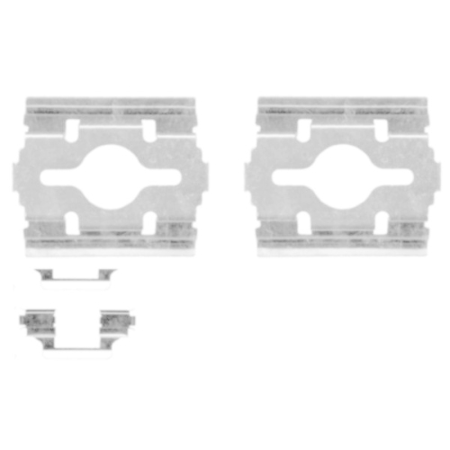 Zubeh&ouml;rsatz Scheibenbremsbelag Hella 8DZ 355 203-581 f&uuml;r Citro&euml;n Hinterachse