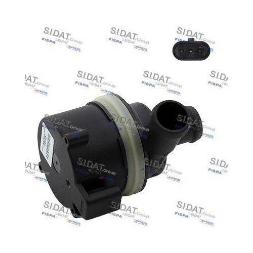 Zusatzwasserpumpe (k&uuml;hlwasserkreislauf) Sidat 5.5302A2 f&uuml;r Audi Porsche Seat VW