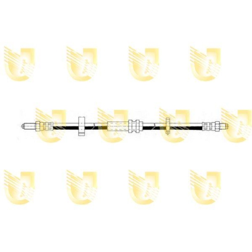 Bremsschlauch Unigom 372749 f&uuml;r Alfa Romeo Vorne