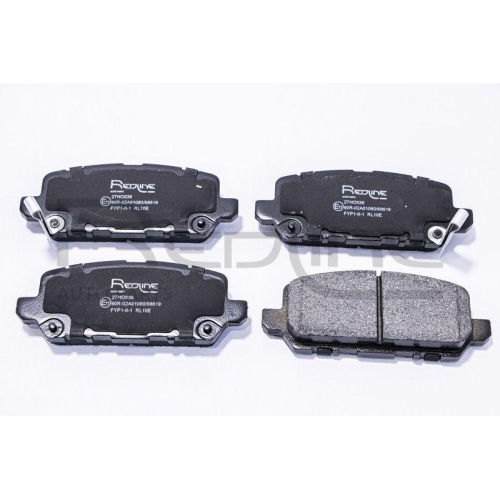 Bremsbelagsatz Scheibenbremse Red-line 27HO036 f&uuml;r Honda Hinterachse