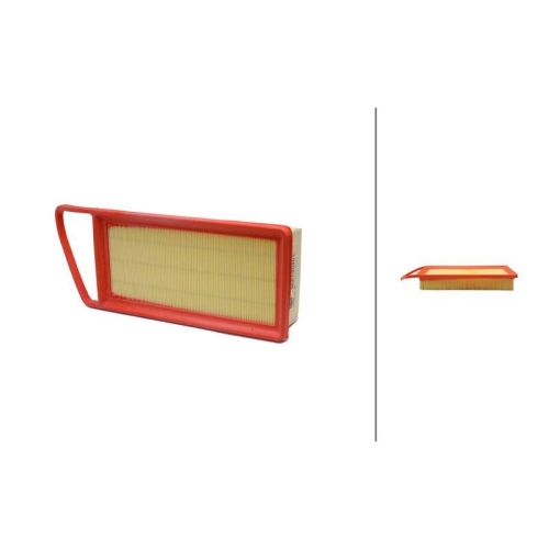 Luftfilter Hella 8ZA 366 130-401 f&uuml;r Citro&euml;n Ford Mazda Peugeot Toyota