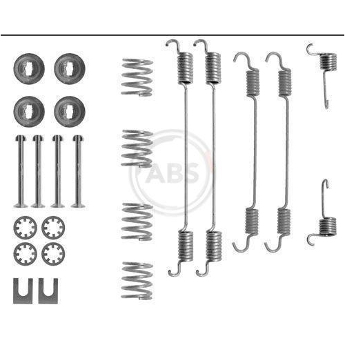Zubehörsatz Bremsbacken A.b.s. 0747Q für Citroën Hinterachse