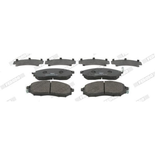Bremsbelagsatz Scheibenbremse Ferodo FDB4177 Premier Eco Friction f&uuml;r Renault