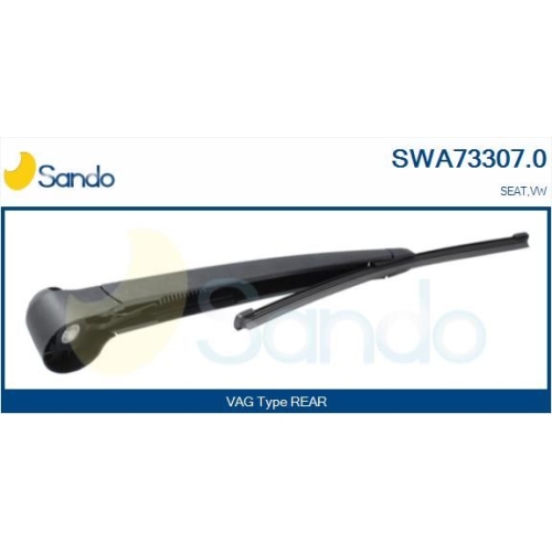 Wischarm Scheibenreinigung Sando SWA73307.0 für Vag Hinten