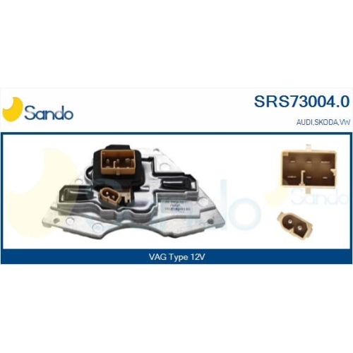 Widerstand Innenraumgebläse Sando SRS73004.0 für Vag