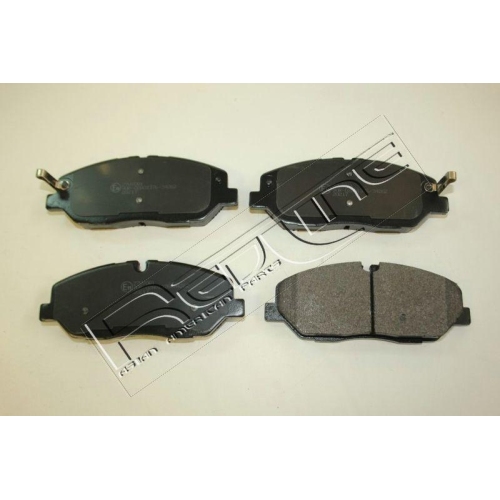 Bremsbelagsatz Scheibenbremse Red-line 27HY081 f&uuml;r Hyundai Vorderachse