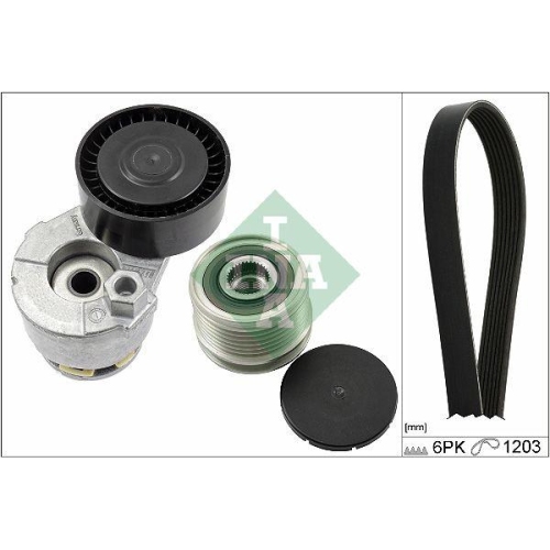 Keilrippenriemensatz Schaeffler Ina 529 0009 20 f&uuml;r Nissan Renault Dacia