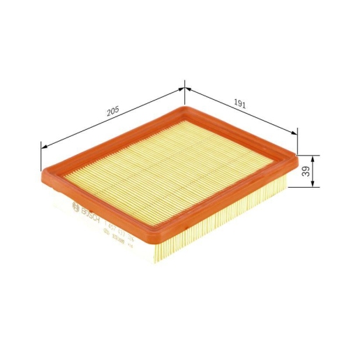 Luftfilter Bosch 1457433326 f&uuml;r Hyundai