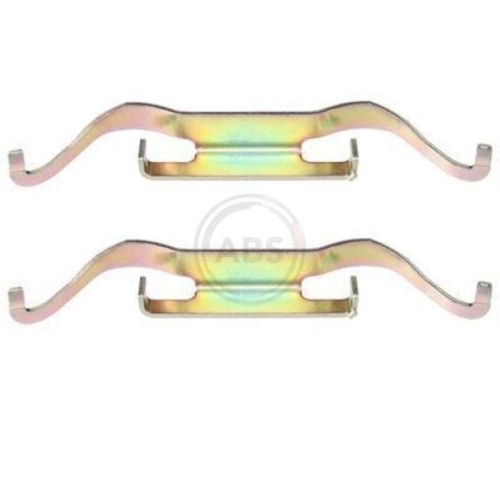 Zubeh&ouml;rsatz Scheibenbremsbelag A.b.s. 1288Q f&uuml;r Citro&euml;n Ford Peugeot Seat VW Vag