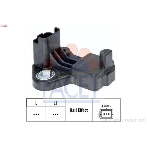 Impulsgeber Kurbelwelle Facet 9.0458 Made In Italy - Oe Equivalent für Citroën