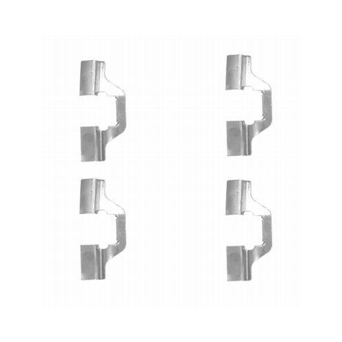 Zubehörsatz Scheibenbremsbelag Hella 8DZ 355 203-811 für Hinterachse