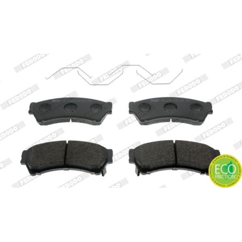 Bremsbelagsatz Scheibenbremse Ferodo FDB4062 Premier Eco Friction f&uuml;r Mazda