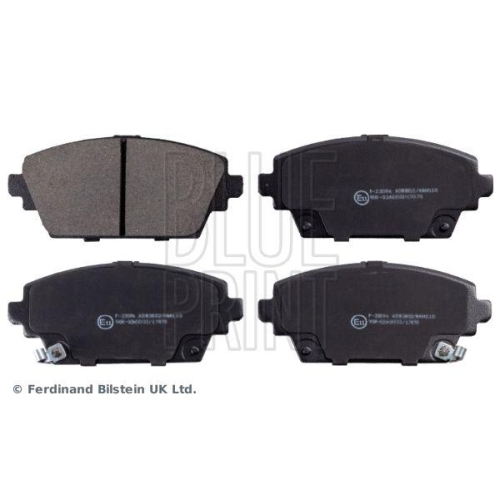 Bremsbelagsatz Scheibenbremse Blue Print ADH24256 f&uuml;r Honda MG Nissan