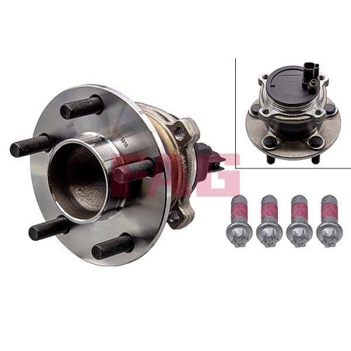 Radlagersatz Schaeffler Fag 713 6789 40 f&uuml;r Ford Hinterachse