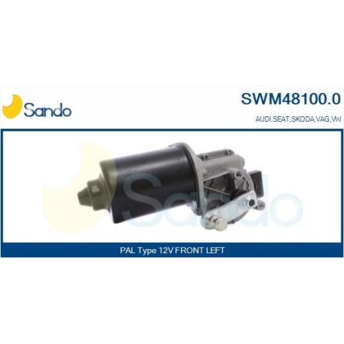 Wischermotor Sando SWM48100.0 f&uuml;r Vag Vorne
