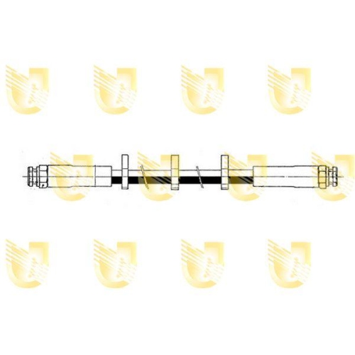 Bremsschlauch Unigom 372816 für Alfa Romeo Vorne