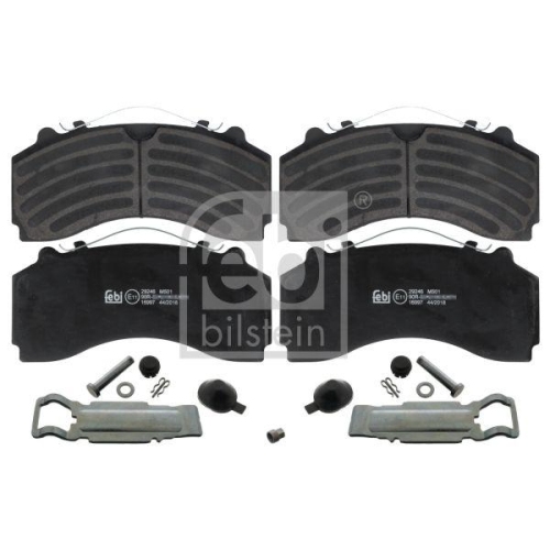 Bremsbelagsatz Scheibenbremse Febi Bilstein 16997 für Daf Mercedes Benz Krone