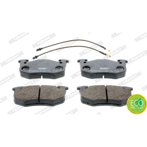 Bremsbelagsatz Scheibenbremse Ferodo FDB440 Premier Eco Friction f&uuml;r Renault