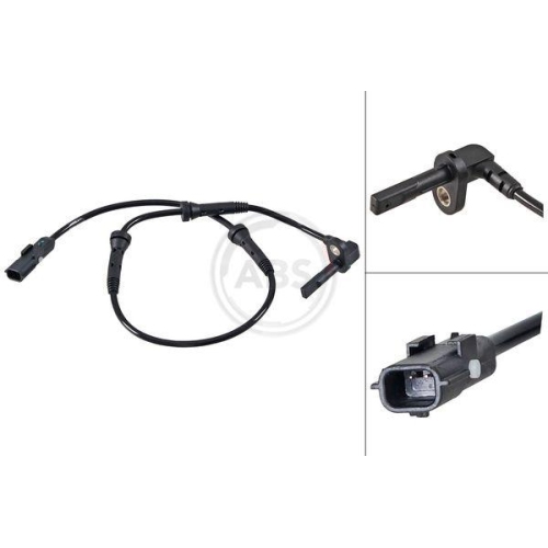 Sensor Raddrehzahl A.b.s. 31649 für Renault Standard Automobile Vorderachse