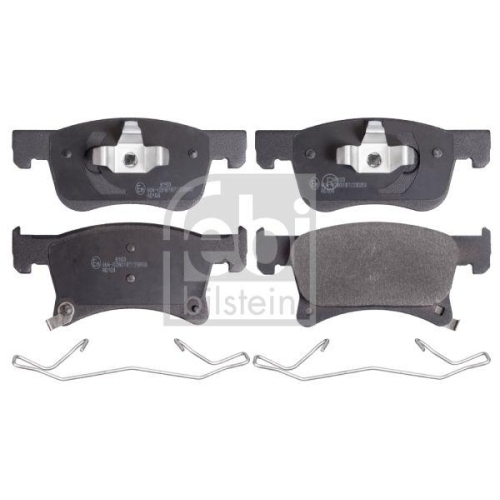 Bremsbelagsatz Scheibenbremse Febi Bilstein 16942 f&uuml;r Opel Vauxhall Vorderachse
