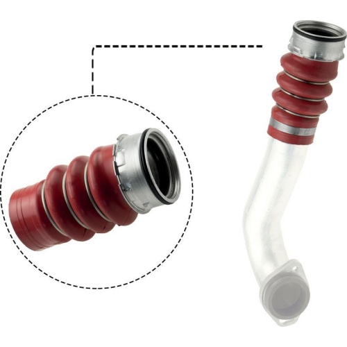 Ladeluftschlauch Gates 09-0729 f&uuml;r Bmw