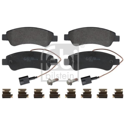 Bremsbelagsatz Scheibenbremse Febi Bilstein 16956 f&uuml;r Citro&euml;n Fiat Opel Peugeot