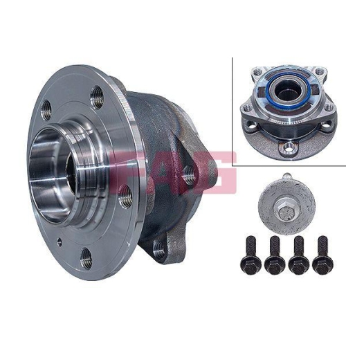 Radlagersatz Schaeffler Fag 713 6603 40 f&uuml;r Volvo Hinterachse