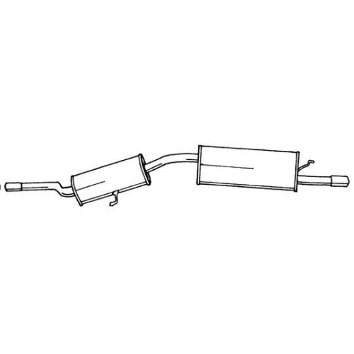 Endschalld&auml;mpfer Sigam 12656 f&uuml;r Fiat Innocenti