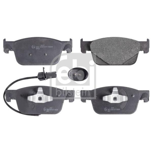 Bremsbelagsatz Scheibenbremse Febi Bilstein 16962 für Audi Vorderachse