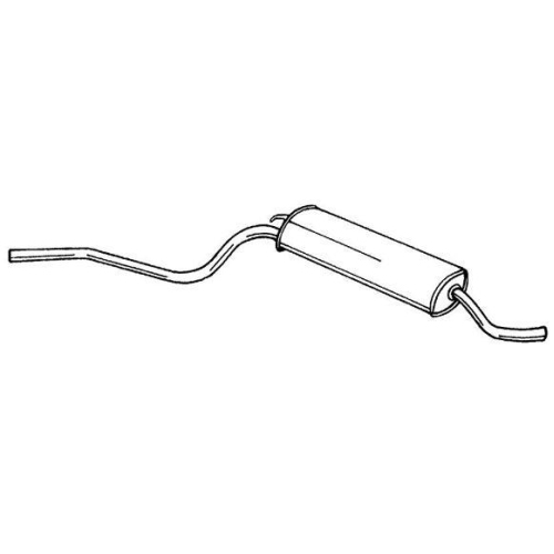 Endschalld&auml;mpfer Sigam 12678 f&uuml;r Fiat