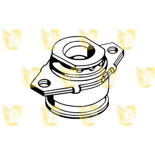 Lagerung Motor Unigom 395375 für Fiat Vorne Links