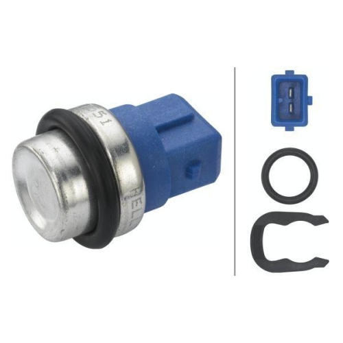Sensor K&uuml;hlmitteltemperatur Hella 6PT 009 107-551 f&uuml;r Audi Ford Seat Skoda VW