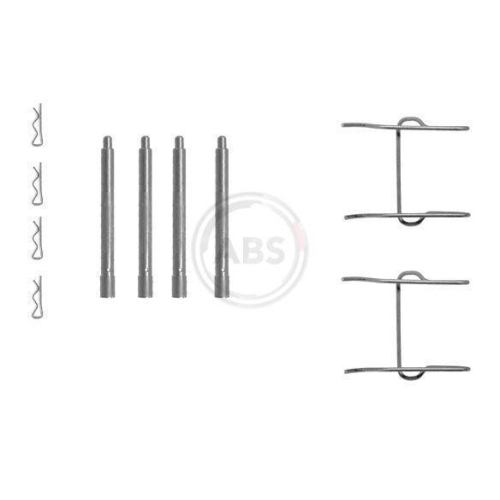 Zubeh&ouml;rsatz Scheibenbremsbelag A.b.s. 1149Q f&uuml;r Peugeot Hinterachse Vorderachse