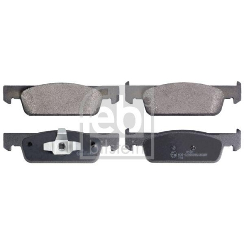 Bremsbelagsatz Scheibenbremse Febi Bilstein 16965 f&uuml;r Renault Dacia Smart