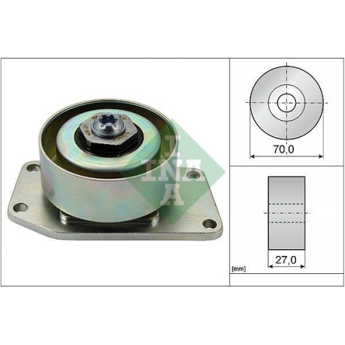 Spannrolle Keilrippenriemen Schaeffler Ina 531 0306 10 für Citroën Peugeot