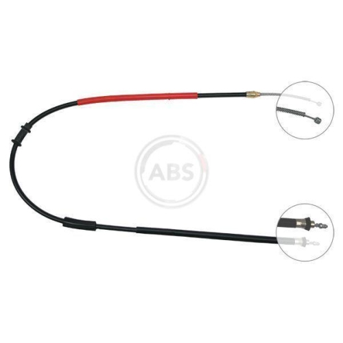 Seilzug Feststellbremse A.b.s. K14337 für Lancia Hinten Links