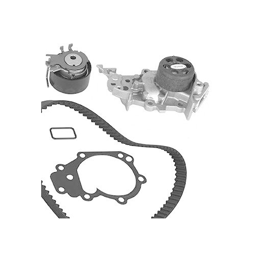 Wasserpumpe + Zahnriemensatz Graf KP983-1 f&uuml;r Nissan Renault Dacia