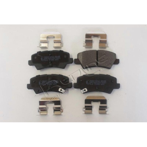 Bremsbelagsatz Scheibenbremse Red-line 27KI074 f&uuml;r Kia Hinterachse