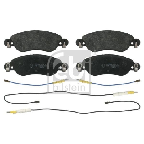 Bremsbelagsatz Scheibenbremse Febi Bilstein 16416 für Citroën Vorderachse