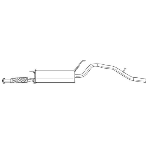 Endschalld&auml;mpfer Sigam 21603 f&uuml;r Daihatsu
